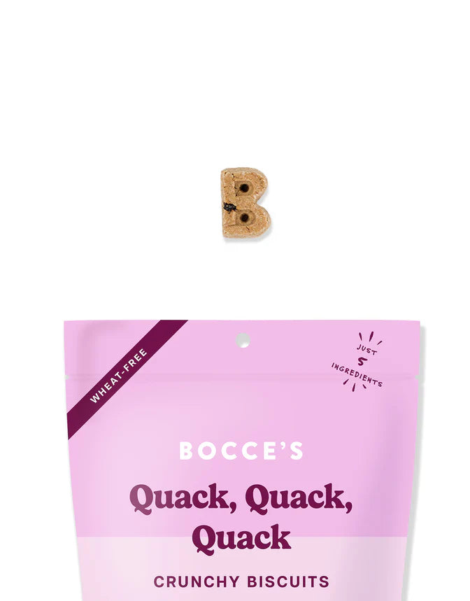 Bocce's Quack, Quack, Quack Crunchy Biscuits
