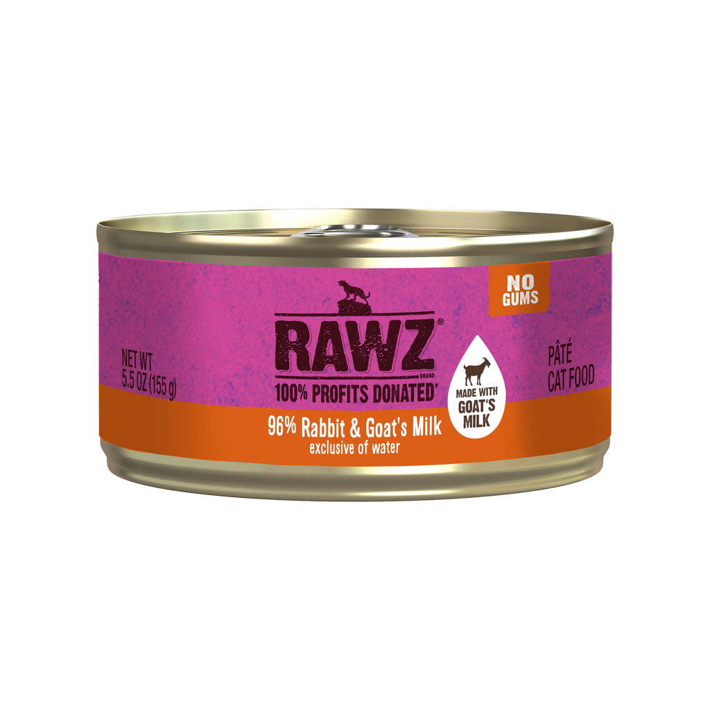 Rawz 96% Rabbit & Goat Milk Cat Foof
