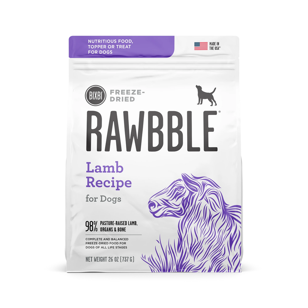 Bixbi Rawbble Lamb Freeze Dreid Dog Food