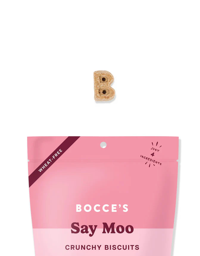 Bocce's Say Moo Crunchy Biscuits