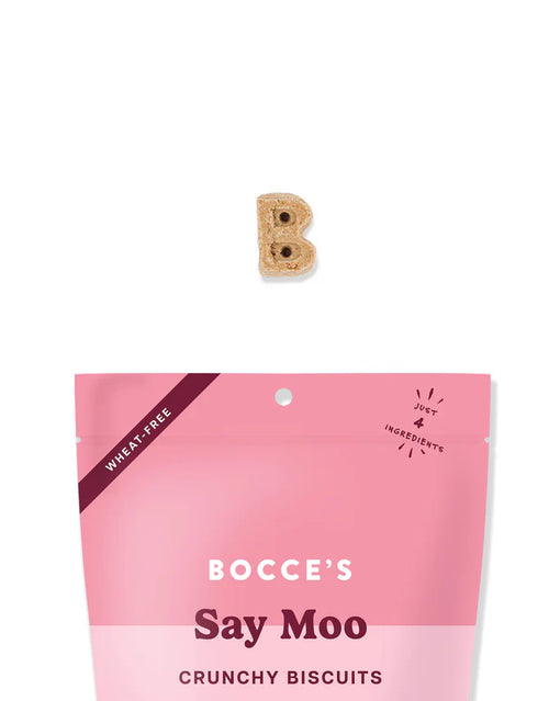 Bocce's Say Moo Crunchy Biscuits