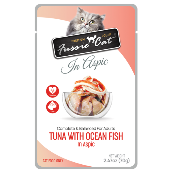 Fussie Cat Tuna With Ocean Fish Pouch