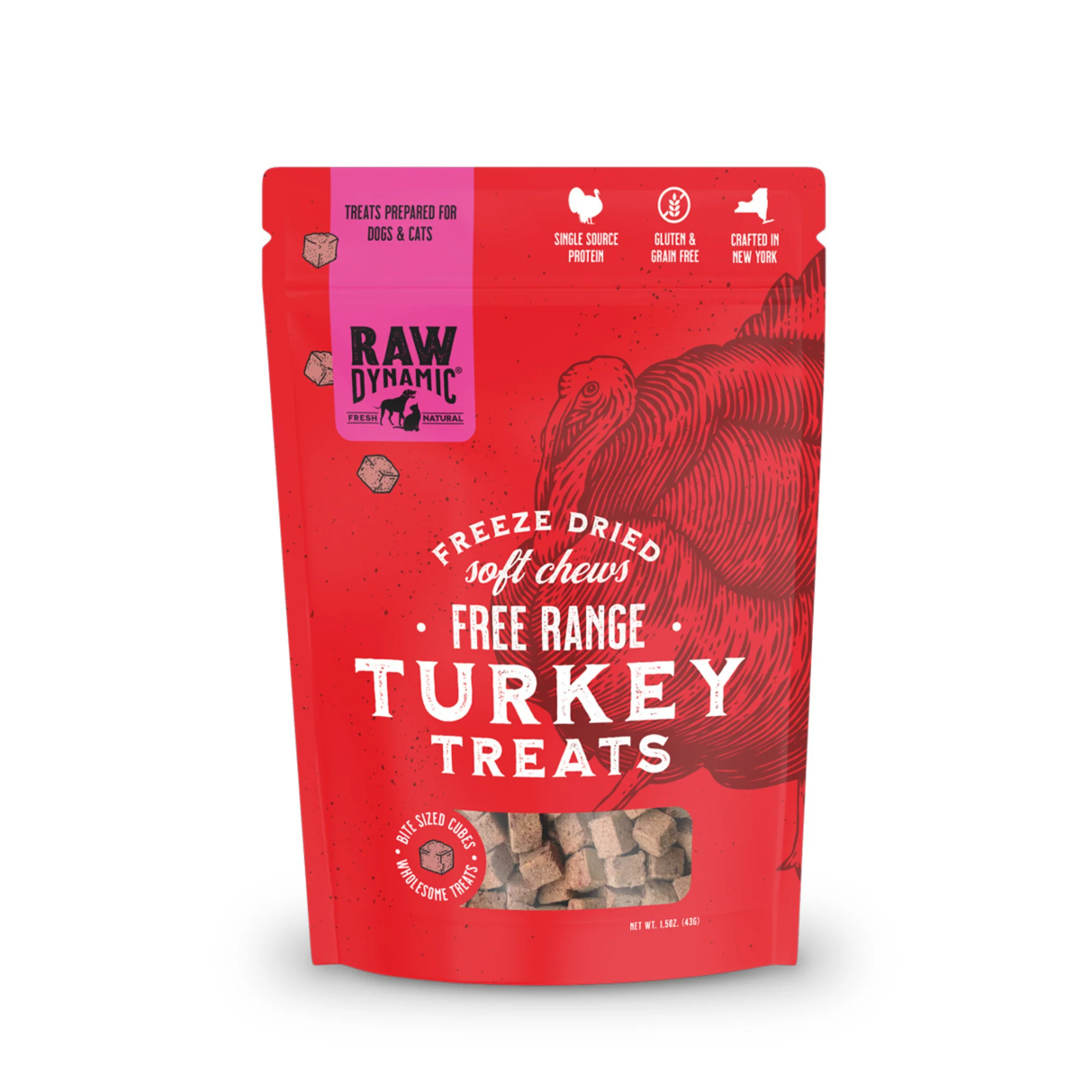 Raw Dynamic Turkey Freeze Dried Treat