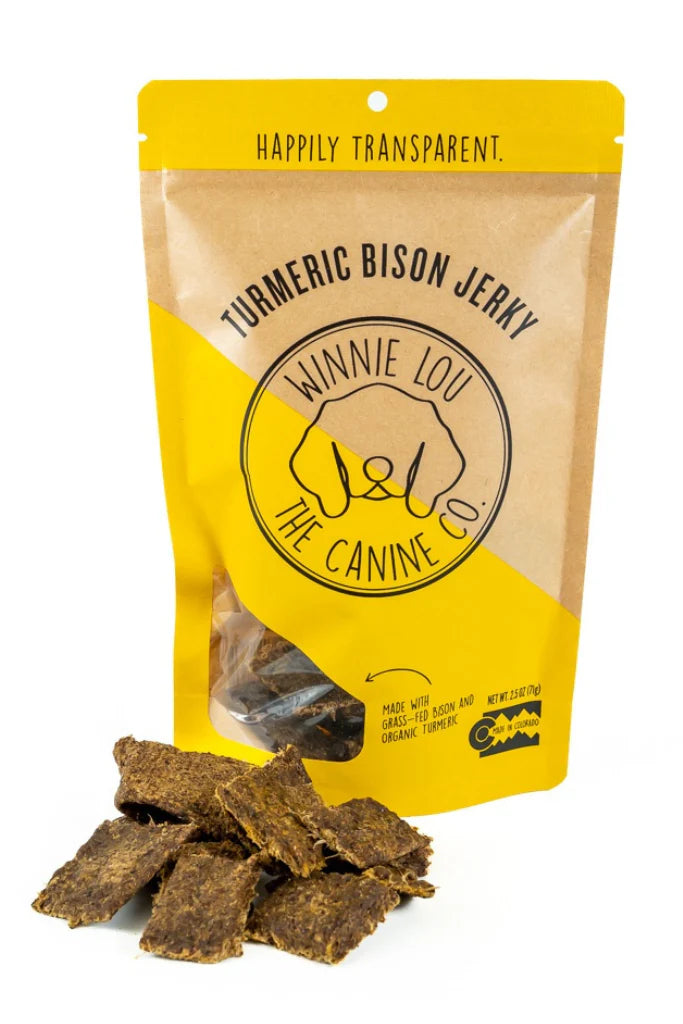 Winnie Lou Turmeric Bison Jerky