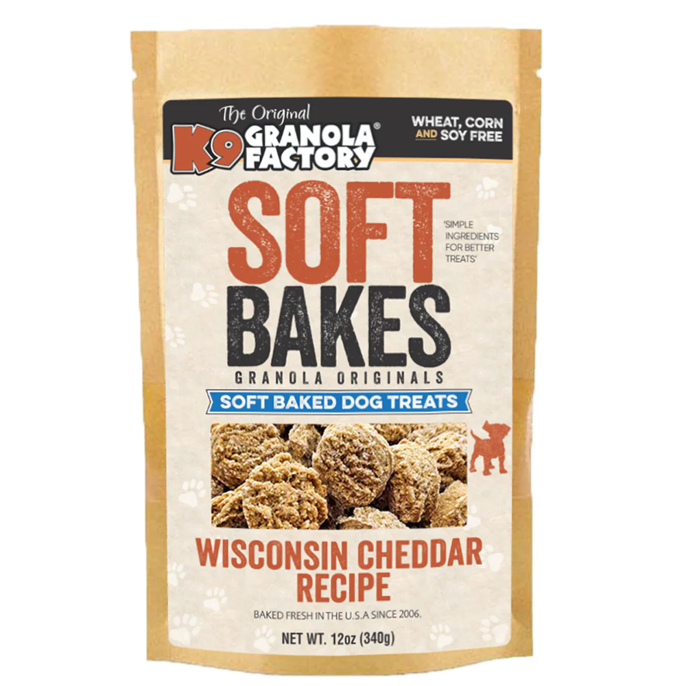 K9 Granola Wisconsin Cheddar Soft Bakes