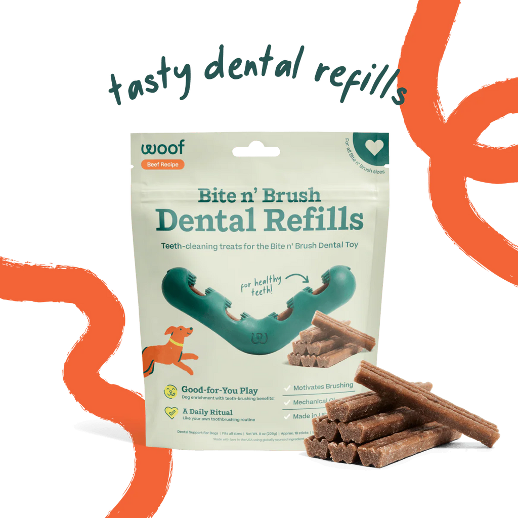 Woof Brush n' Bite Dental Refils