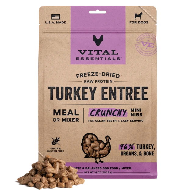 Vital Essentials Turkey Entree Mini Nibs