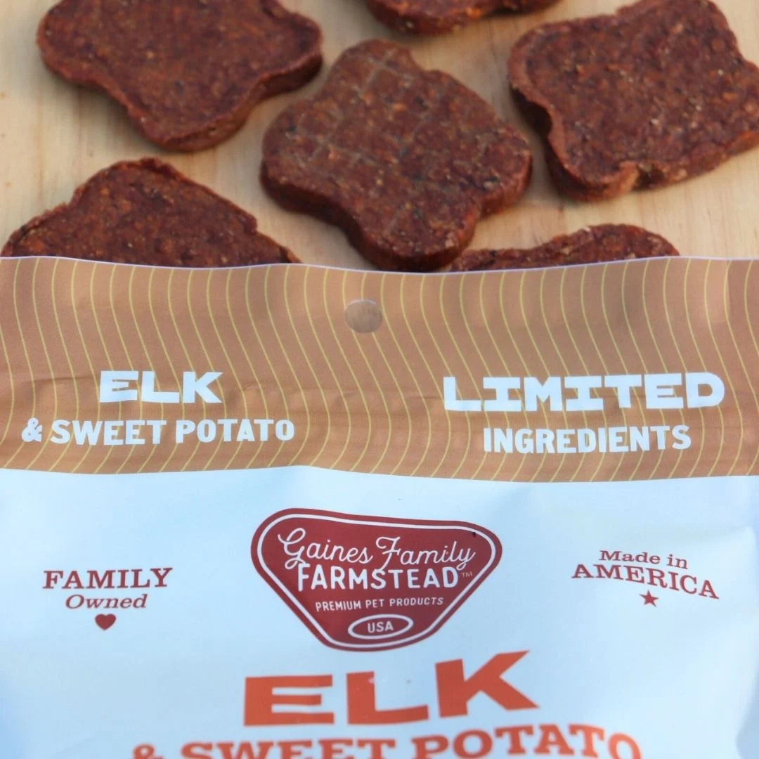 Gaines Family Farms Elk & Sweet Potato Fillets