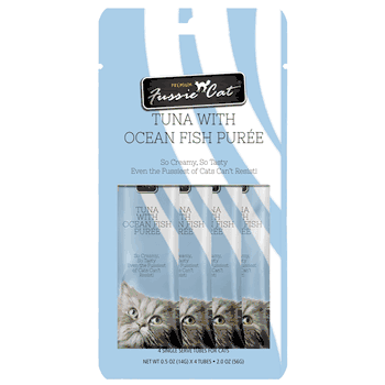 Fussie Cat Purée Tuna/Chicken varities