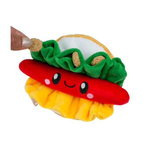 Territory Hot Dog Hide and Treat Toy