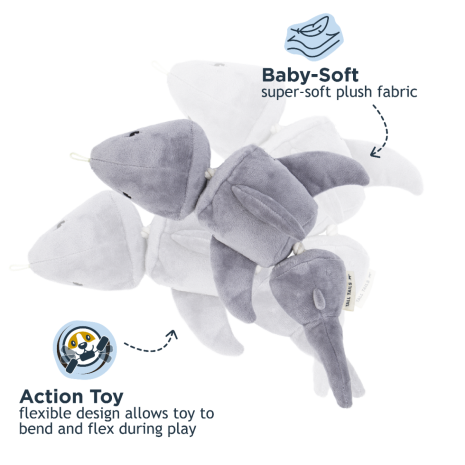 Tall Tails Shark Tug Toy