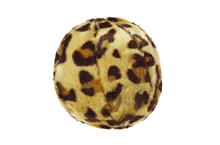 Fluff & Tuff Leopard Ball