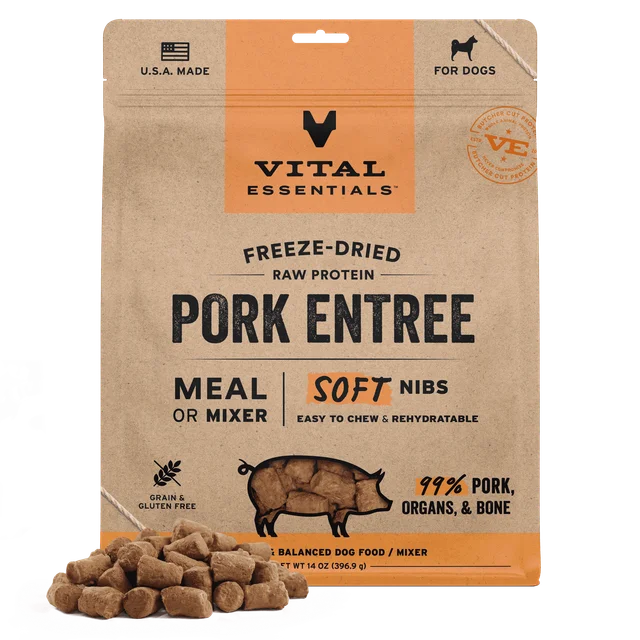 Vital Essentials Pork Entree Soft Nibs