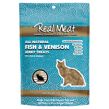 The Real Meat Fish & Venison Cat Treats