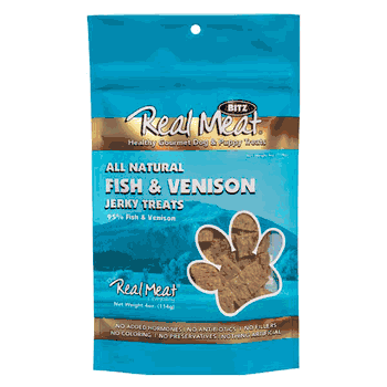 Real Meat Fish Venison Jerky Treats