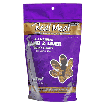 Real Meat Lamb Liver Jerky Treats