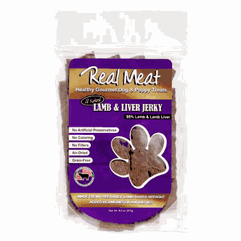 Real Meat Lamb Liver Jerky Treats
