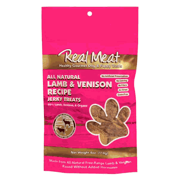 Real Meat Lamb Venison Jerky Treats