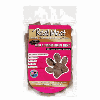 Real Meat Lamb Venison Jerky Treats