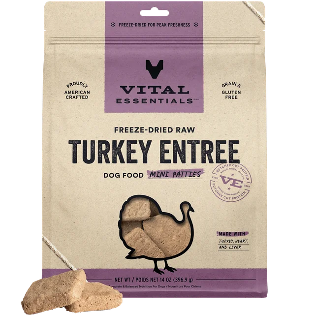 Vital Essential Turkey Entree Mini Patties