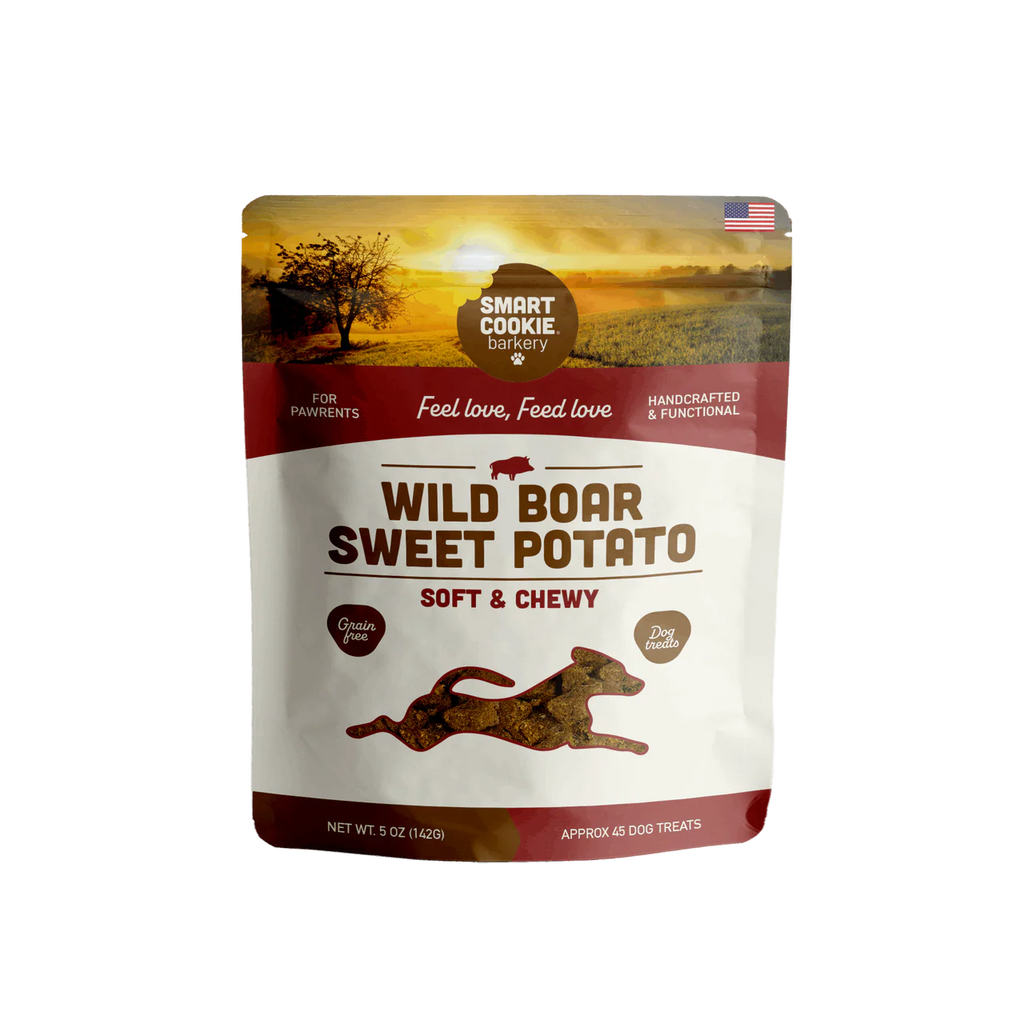 Smart Cookie Wild Boar Sweet Potato Soft Chewy