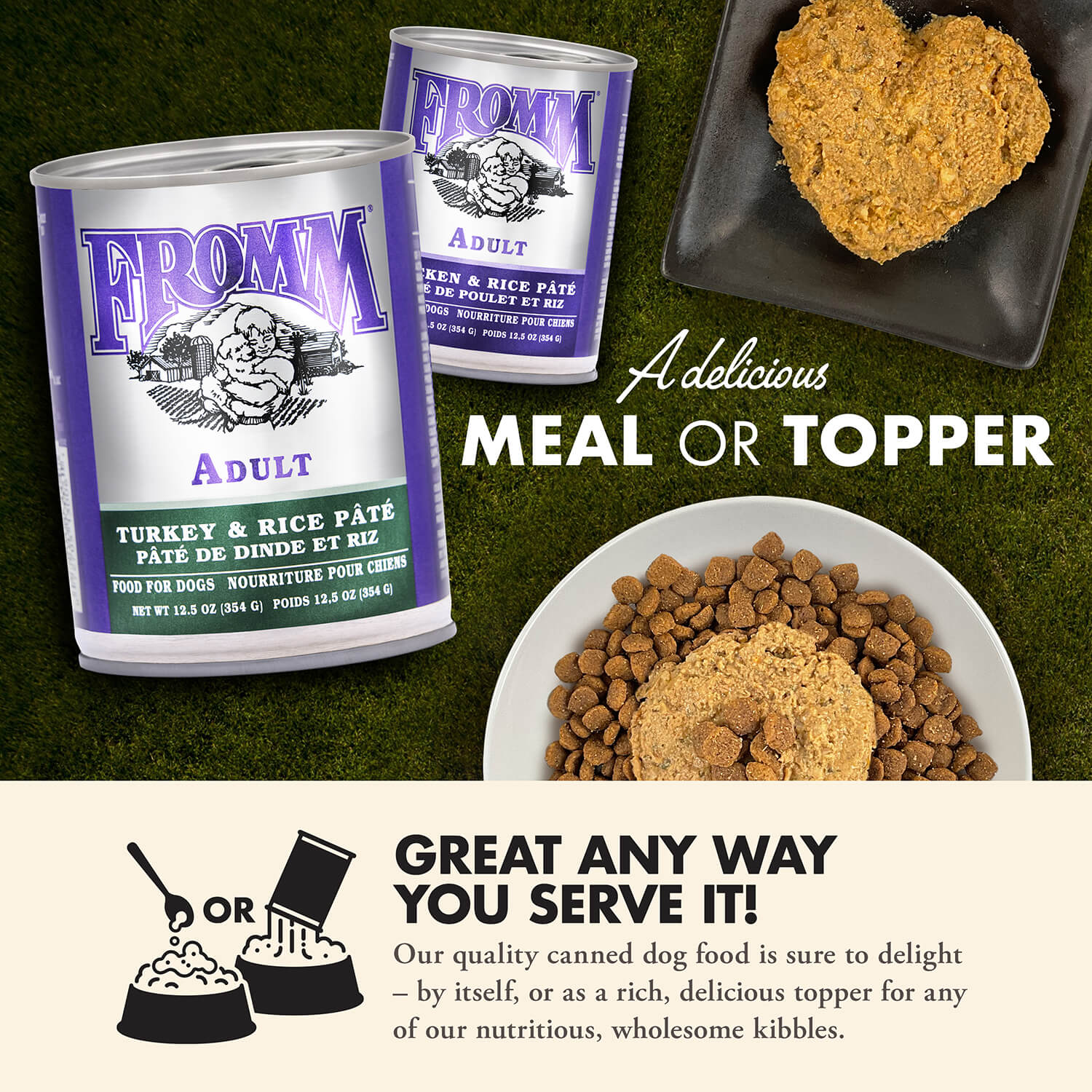 Fromm Adult Turkey & Rice Pate