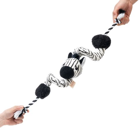 Territory Zebra Loopy Dog Toy