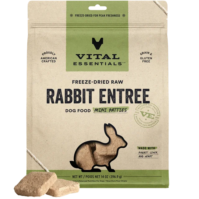 Vital Essential Rabbit Entree Mini Patties