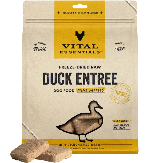 Vital Essentials Duck Entree Mini Patties